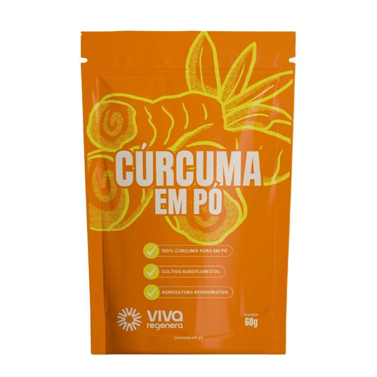 Cúrcuma em Pó 60g Viva Regenera