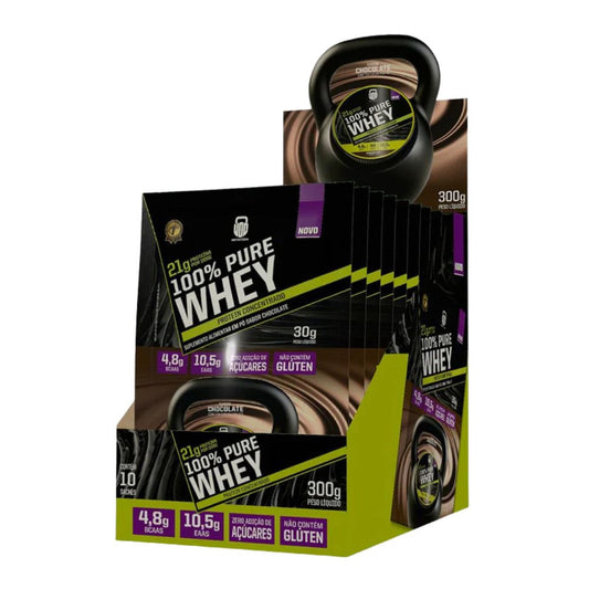 Whey Protein Concentrado Sabor Chocolate 10x30g WOD Nutrition