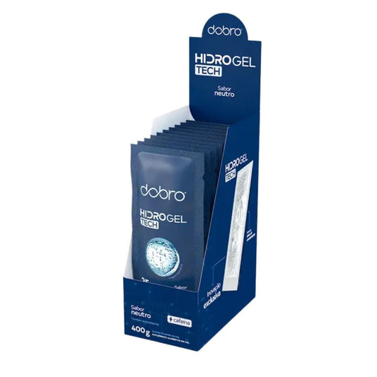 Gel de Carboidrato com Cafeína HIDROGEL Tech Neutro 10x40g Dobro