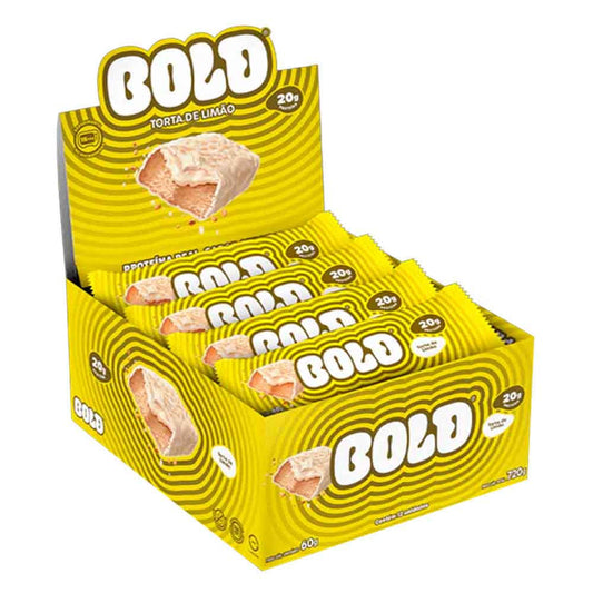 Barrinha de Proteína Bold Bar Torta de Limão 60g