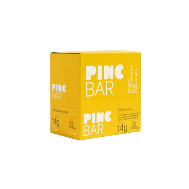 Barra de Proteína Manga e Maracujá 12x 50g Pincbar