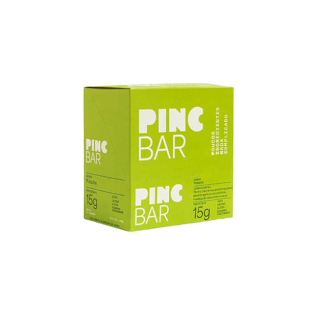 Barra de Proteína Pistache 12 Unidades (50g cada) Pincbar