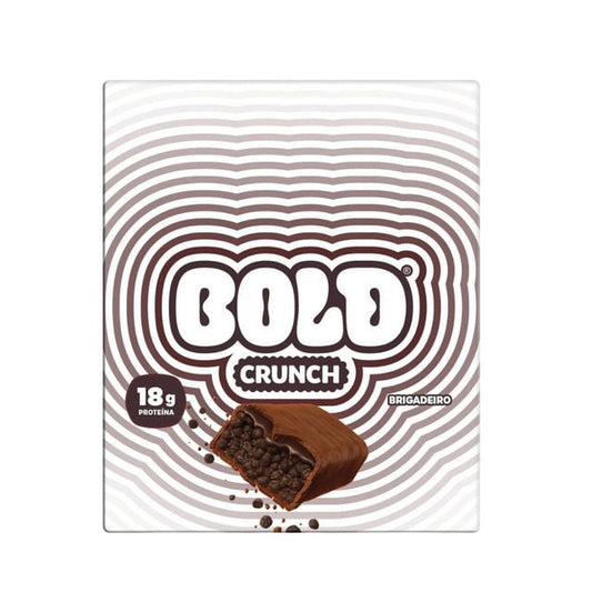 Barrinha de Proteína Bold Crunch Brigadeiro 12x60g