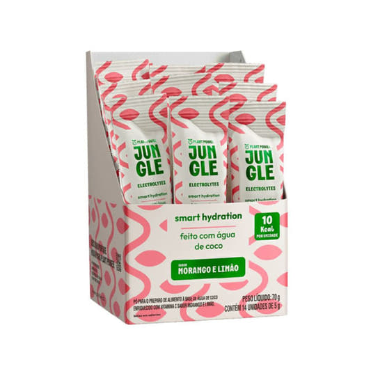 Repositor de Eletrólitos Low Carb Jungle Morango e Limão 70g Plant Power