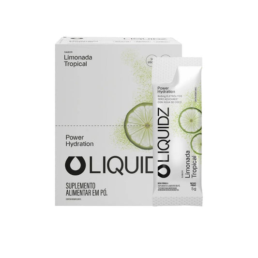 Repositor de Eletrólitos Limonada Tropical 14x6g Liquidz