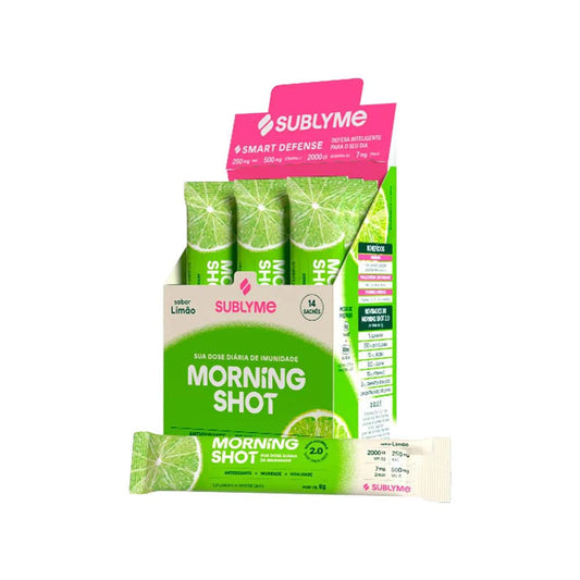 Morning Shot 2.0 Sabor Limão 6g Sublyme