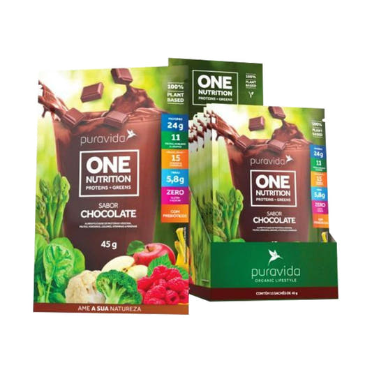 One Nutrition Chocolate Box 15x45g Pura Vida