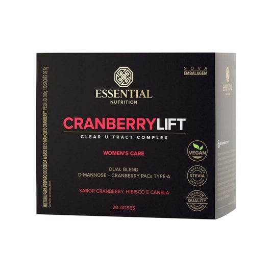 Cranberry Lift Box 20 Sachês Essential Nutrition