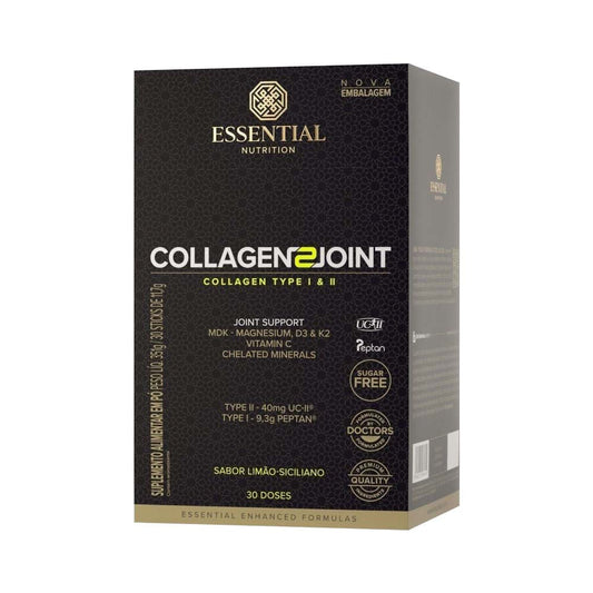 Collagen 2 Joint Limão-siciliano 351g 30 Sachês Essential Nutrition