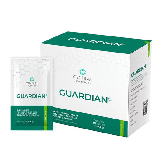 Guardian Suplemento Para Intestino e Imunidade Sabor Limão 30x8,5g Central Nutrition