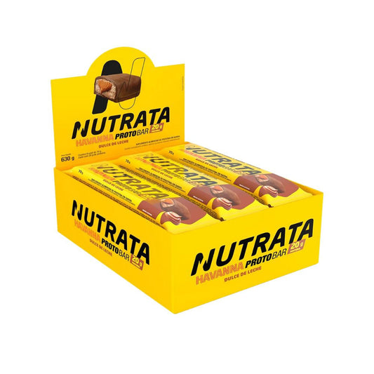 Barra de Proteína Havanna Proto Bar Dulce de Leche 9x70g Nutrata