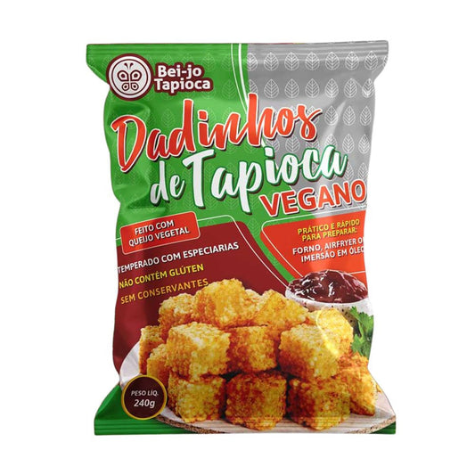 Dadinho de Tapioca Vegano 240g Bei-jo Tapioca