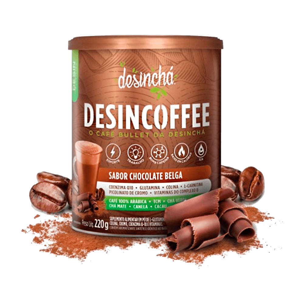 Desincoffee sabor Chocolate Belga 220g Desinchá