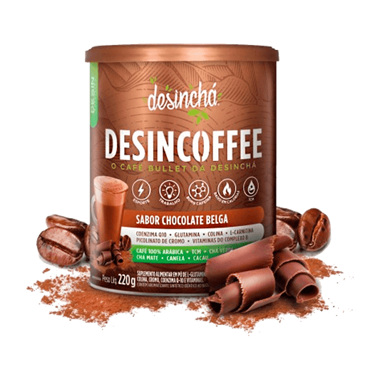 Desincoffee sabor Chocolate Belga 220g Desinchá