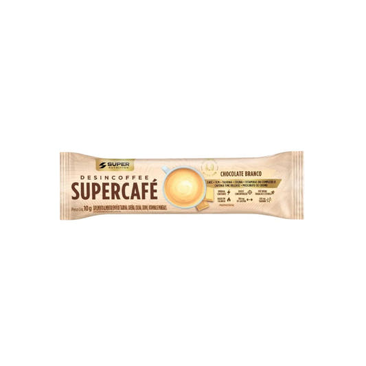 Desincoffee Supercafé Chocolate Branco 10g Super Nutrition