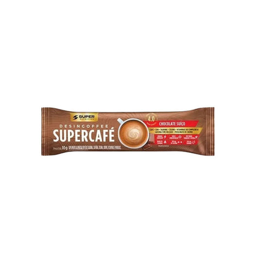 Desincoffee Supercafé Chocolate Suíço 10g Super Nutrition