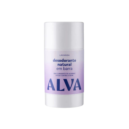 Desodorante Natural em Barra Lavanda 55g Alva Personal Care