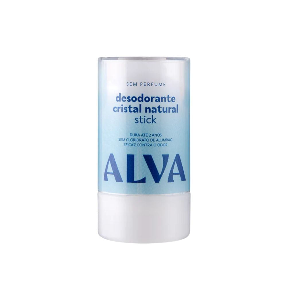 Desodorante Stick Cristal Natural 120g Alva Personal Care