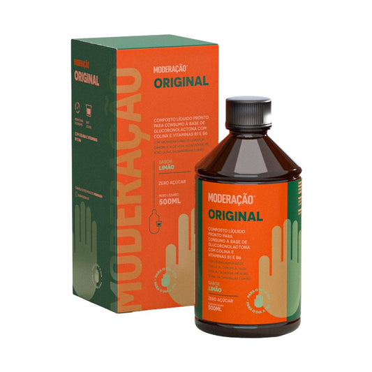 Detox Digestivo Original Sabor Limão 500ml Moderação