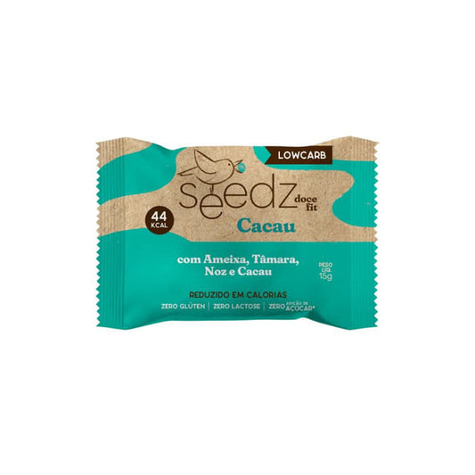 Doce Low Carb de Cacau com Ameixa Tâmara e Noz 15g Seedz