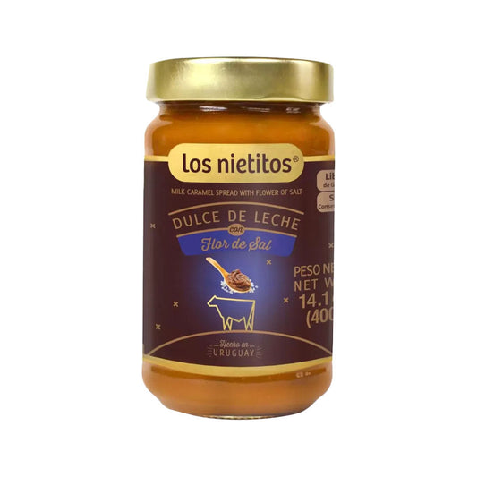 Doce de Leite Uruguaio Com Flor de Sal 400g Los Nietitos