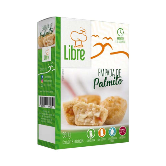 Empada de Palmito Sem Glúten 350g Libre