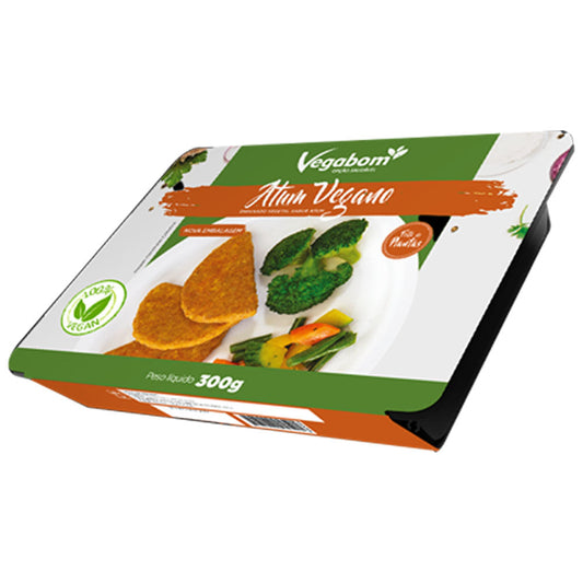 Empanado Vegetal Sabor Atum 300g Vegabom