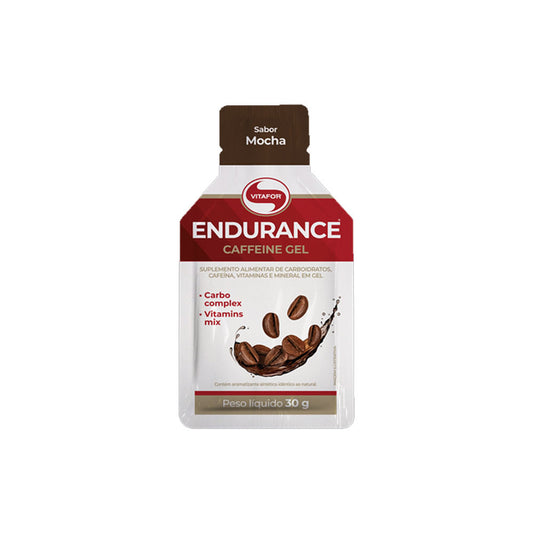 Endurance Caffeine Gel Sachê Sabor Mocha 30g Vitafor