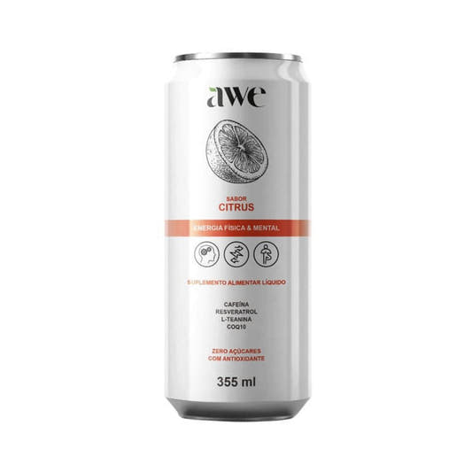 Energético Natural Citrus 355ml AWE