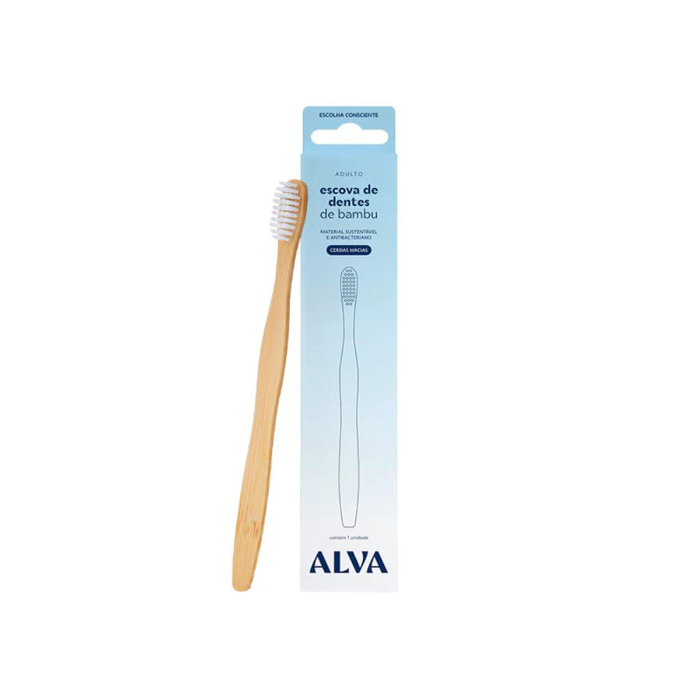 Escova de Dentes de Bamboo Alva Personal Care