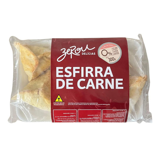 Esfirra de Carne Sem Glúten e Lactose 300g Zerou Delícias