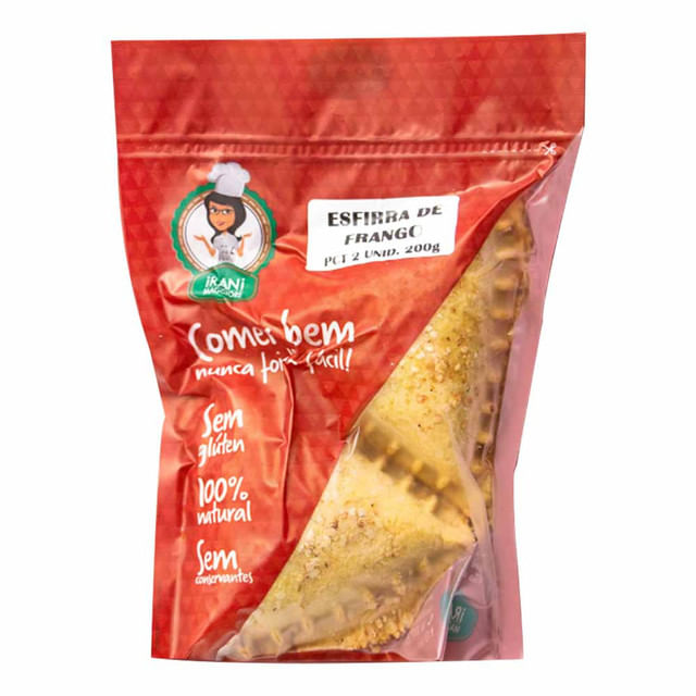 Esfirra de Frango Sem Glúten 200g Irani Maggiore