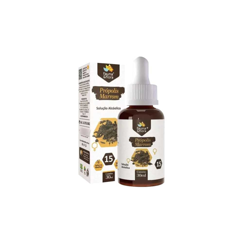 FAUNA-E-FLORA-NV-PROPOLIS-MARROM