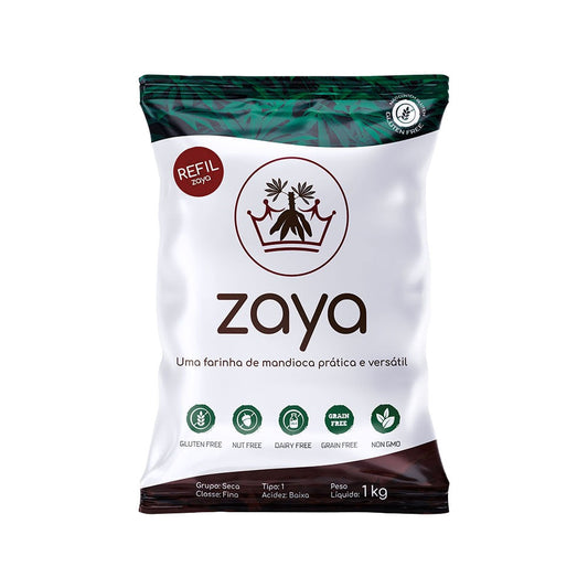 Farinha Multiuso Sem Glúten Refil 1Kg Zaya