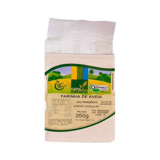 Farinha de Aveia Orgânico 350g Coopernatural
