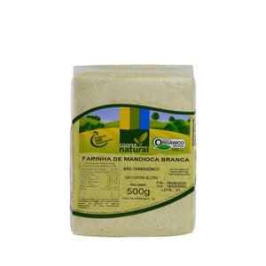 Farinha de Mandioca Branca Orgânico 500g Coopernatural