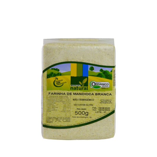 Farinha de Mandioca Torrada Orgânica 500g Coopernatural