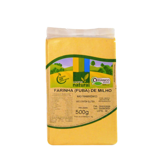 Farinha de Milho Orgânico 500g Coopernatural