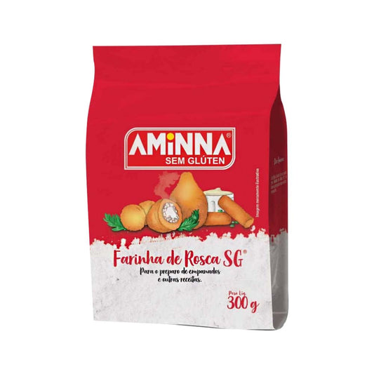 Farinha de Rosca Sem Glúten 300g Aminna