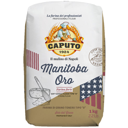 Farinha de Trigo Tipo 0 Manitoba Oro 1Kg Caputo