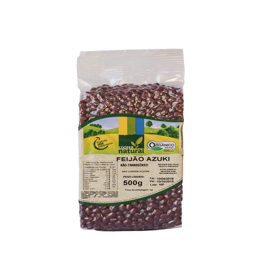 Feijão Azuki Orgânico 500g Coopernatural