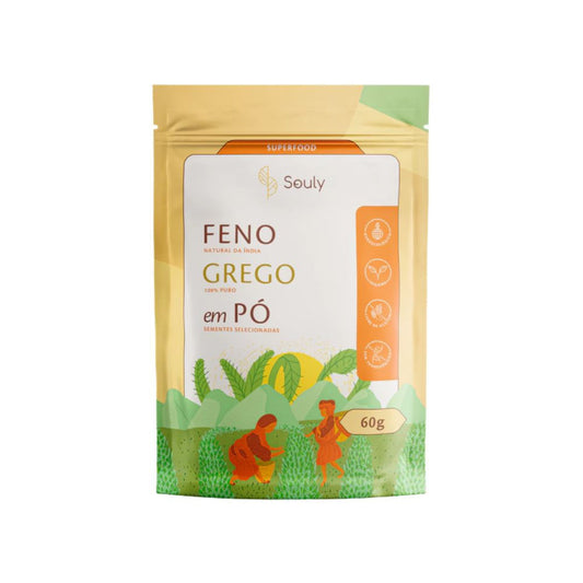 Feno Grego em Pó 60g Souly