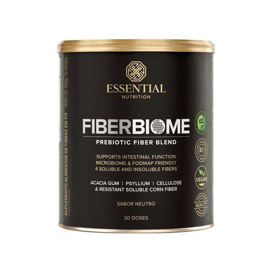 Fibras Prebióticas Fiber Biome Neutro 300g Essential Nutrition
