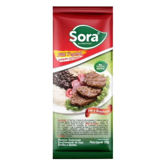 Filé Vegetal À Brasileira 125g Sora