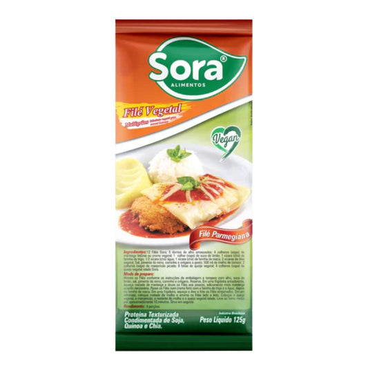 Filé Vegetal Parmegiana 125g Sora