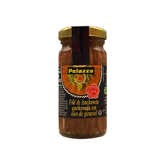 Filé de Anchoveta em Óleo de Girassol 60g Pelazza
