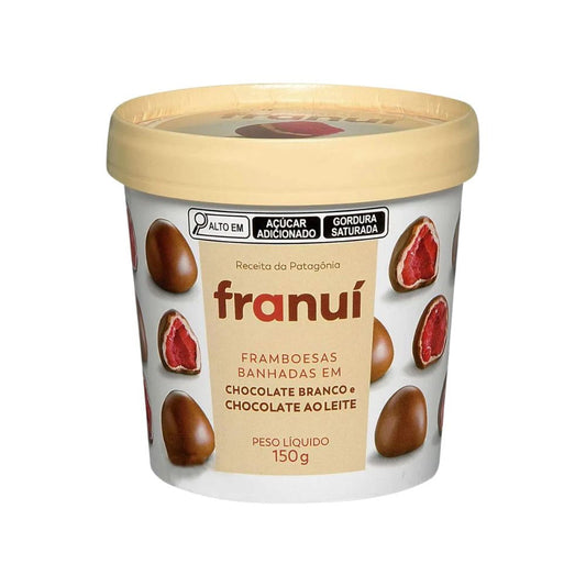 Embalagem-do-Franui-150g-com-framboesas-cobertas-por-chocolate-branco-e-chocolate-ao-leite