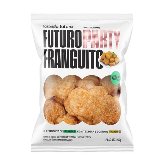 Embalagem-branca-com-a-inscricao-Franguito-em-destaque-contendo-bolinhos-empanados-a-base-de-plantas-visiveis-na-parte-frontal-do-pacote.