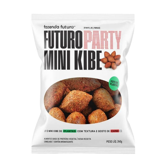 Embalagem-branca-com-a-palavra-Mini-Kibe-em-destaque-mostrando-unidades-empanadas-a-base-de-plantas-visiveis-atraves-da-janela-frontal-do-pacote.