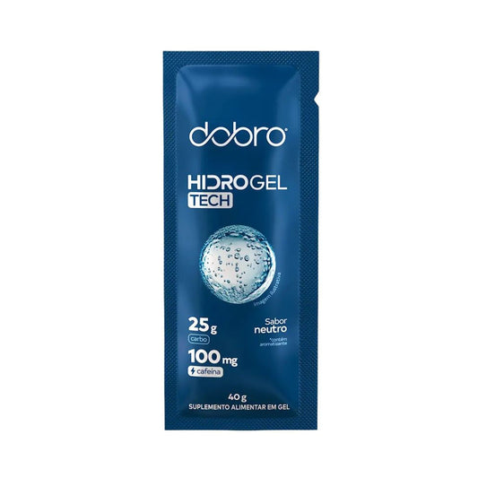 Gel de Carboidrato com Cafeína HIDROGEL Tech Neutro 40g Dobro